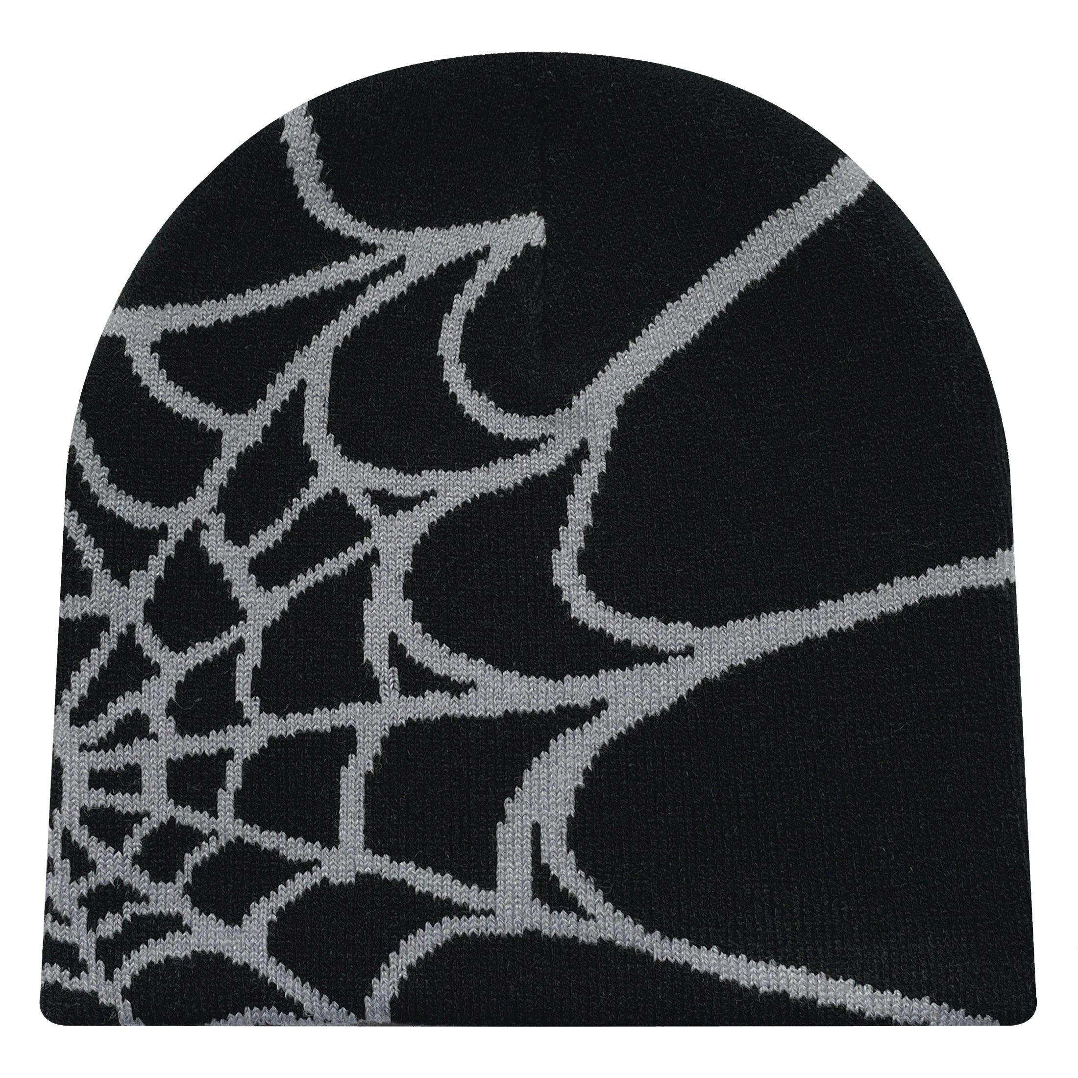 Four Seasons Men'S and Women'S Universal Y2K Knit Hat Spider Web Riding Outdoor Sports Fashion Hat