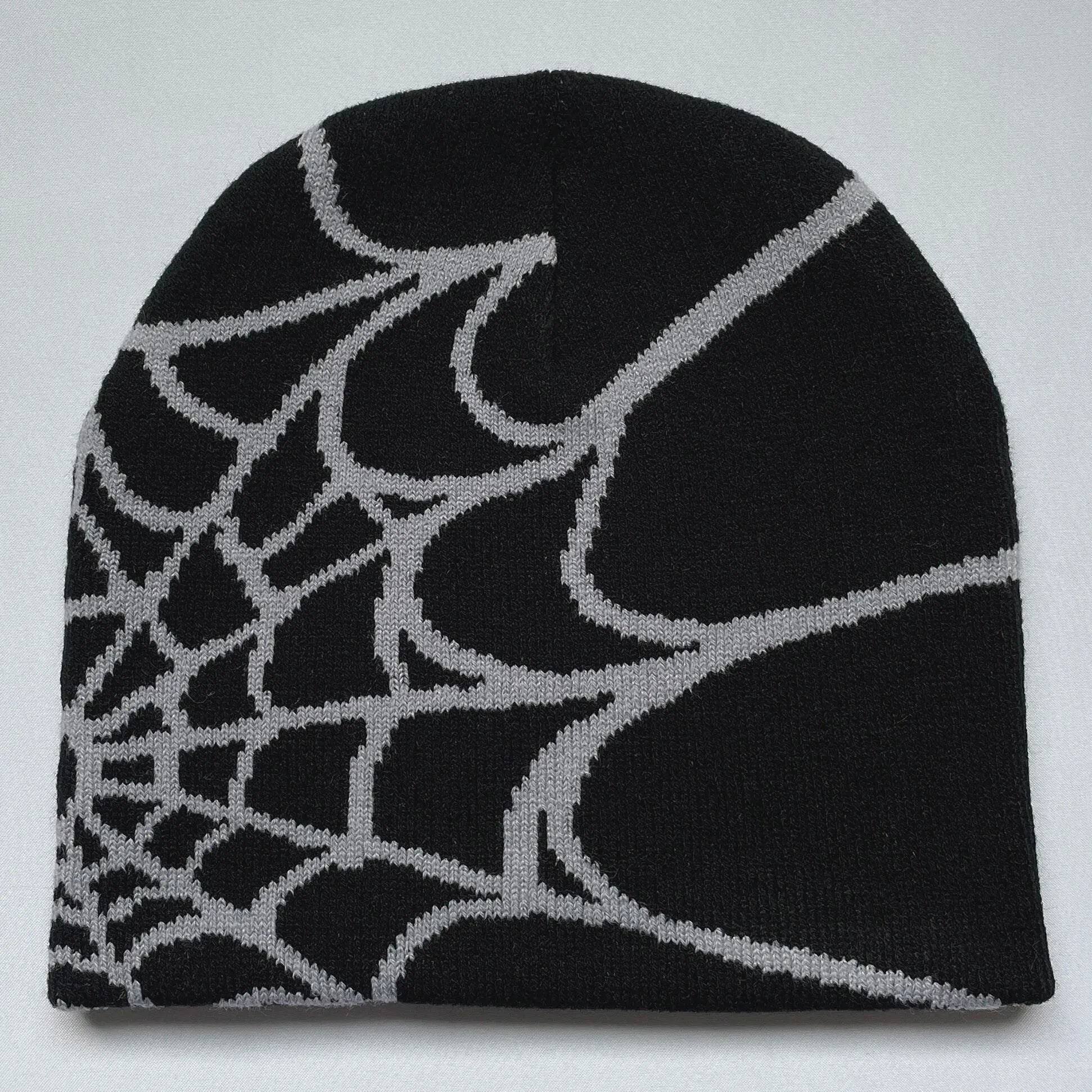 Four Seasons Men'S and Women'S Universal Y2K Knit Hat Spider Web Riding Outdoor Sports Fashion Hat